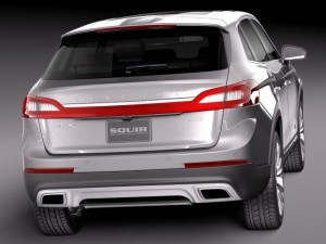 Lincoln MKX 2016 Model 3D