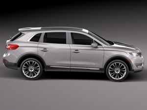 Lincoln MKX 2016 Model 3D