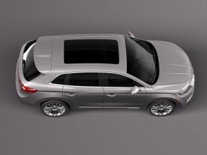 Lincoln MKX 2016 Model 3D