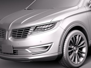 Lincoln MKX 2016 Model 3D