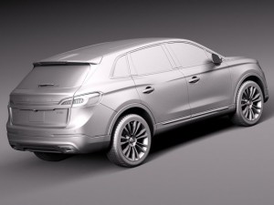 Lincoln MKX 2016 Model 3D