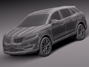 Lincoln MKX 2016 Model 3D