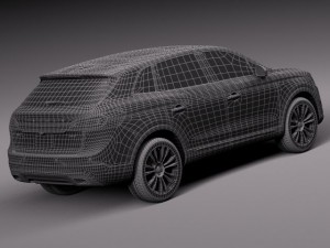 Lincoln MKX 2016 Model 3D