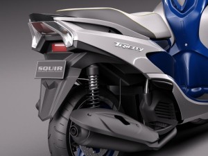 Yamaha Tricity Scooter 2015 Model 3D