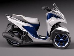 Yamaha Tricity Scooter 2015 Model 3D