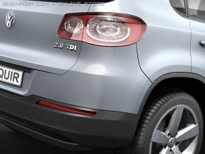 Volkswagen Tiguan 2009 3D Модель