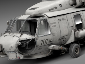Sikorsky SH-60 Seahawk Modello 3D