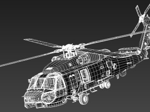Sikorsky SH-60 Seahawk Modello 3D
