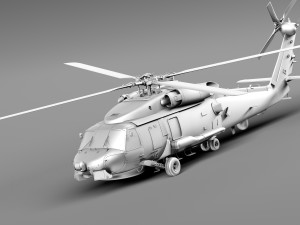 Sikorsky SH-60 Seahawk Modello 3D