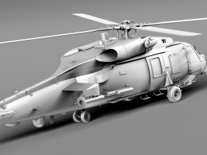 Sikorsky SH-60 Seahawk Modello 3D