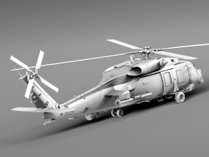 Sikorsky SH-60 Seahawk Modello 3D