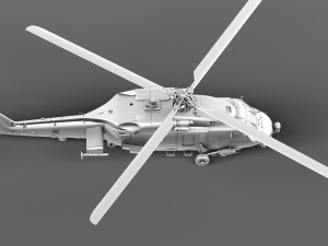 Sikorsky SH-60 Seahawk Modello 3D