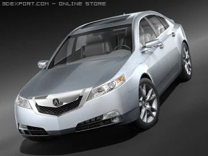 Acura TL 2009 3D Model
