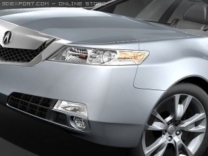 Acura TL 2009 3Dモデル