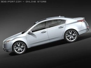 Acura TL 2009 3D Model