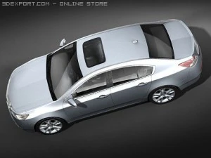 Acura TL 2009 3D Model