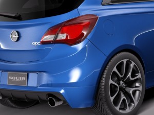 Opel Corsa OPC 2016 Modèle 3D