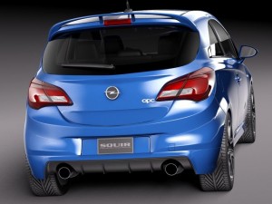 Opel Corsa OPC 2016 Modèle 3D