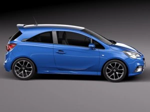 Opel Corsa OPC 2016 3D Model