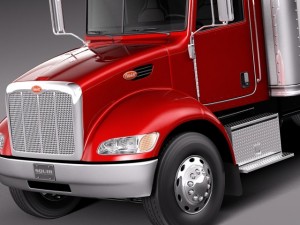 Peterbilt 337 Box 2015 3D Model
