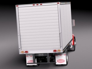 Peterbilt 337 Box 2015 3D Model