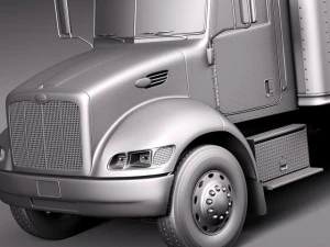 Peterbilt 337 Box 2015 3D Model
