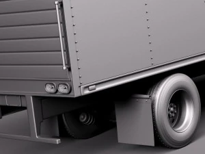 Peterbilt 337 Box 2015 3D Model