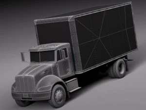 Peterbilt 337 Box 2015 3D Model