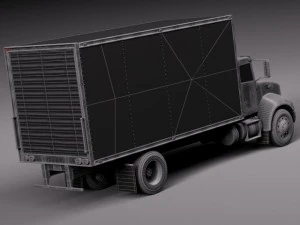 Peterbilt 337 Box 2015 3D Model