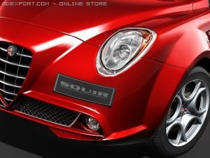 Alfa Romeo MiTo 2009 midpoly Modello 3D