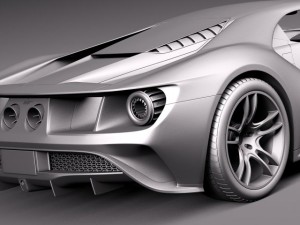 F GT 2017 3D 모델