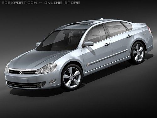 Renault Safrane 2009 Modello 3D .c4d .max .obj .3ds .fbx .stl .blend 