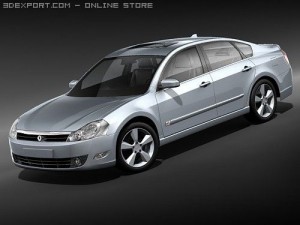 Renault Safrane 2009 3D-Modell