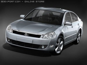 Renault Safrane 2009 Modello 3D