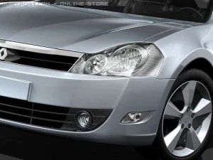 Renault Safrane 2009 3D Model