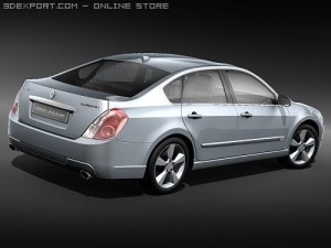 Renault Safrane 2009 Modello 3D