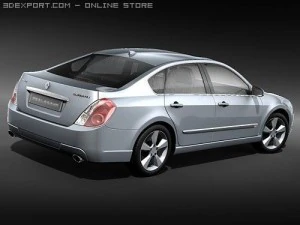 Renault Safrane 2009 3D Model