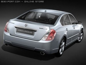 Renault Safrane 2009 Modello 3D