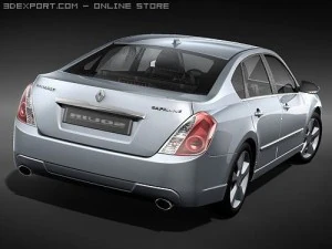 Renault Safrane 2009 3D Model