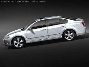 Renault Safrane 2009 Modello 3D