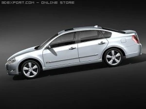 Renault Safrane 2009 3D Model
