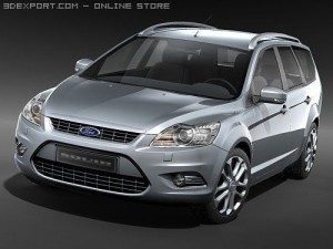 Focus Estate 2009 3Dモデル