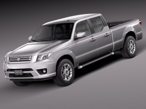 Generic Average Pickup 2015 3D Model