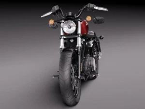 Harley Davidson Sportster quarenta e oito 2015 Modelo 3D