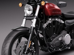 Harley Davidson Sportster Forty Eight 2015 Modelo 3D