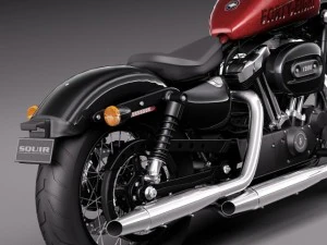 Harley Davidson Sportster quarenta e oito 2015 Modelo 3D