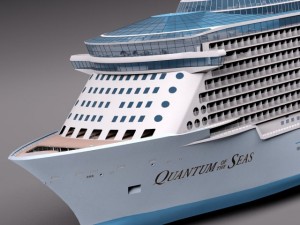 Quantum of the Seas Cruise Ship Modelo 3D