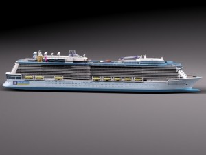 Quantum of the Seas Cruise Ship Modelo 3D