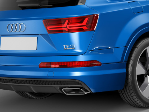 Audi Q7 2016 3D 모델