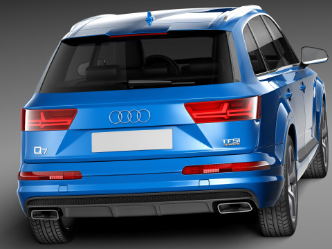 Audi Q7 2016 3D 모델